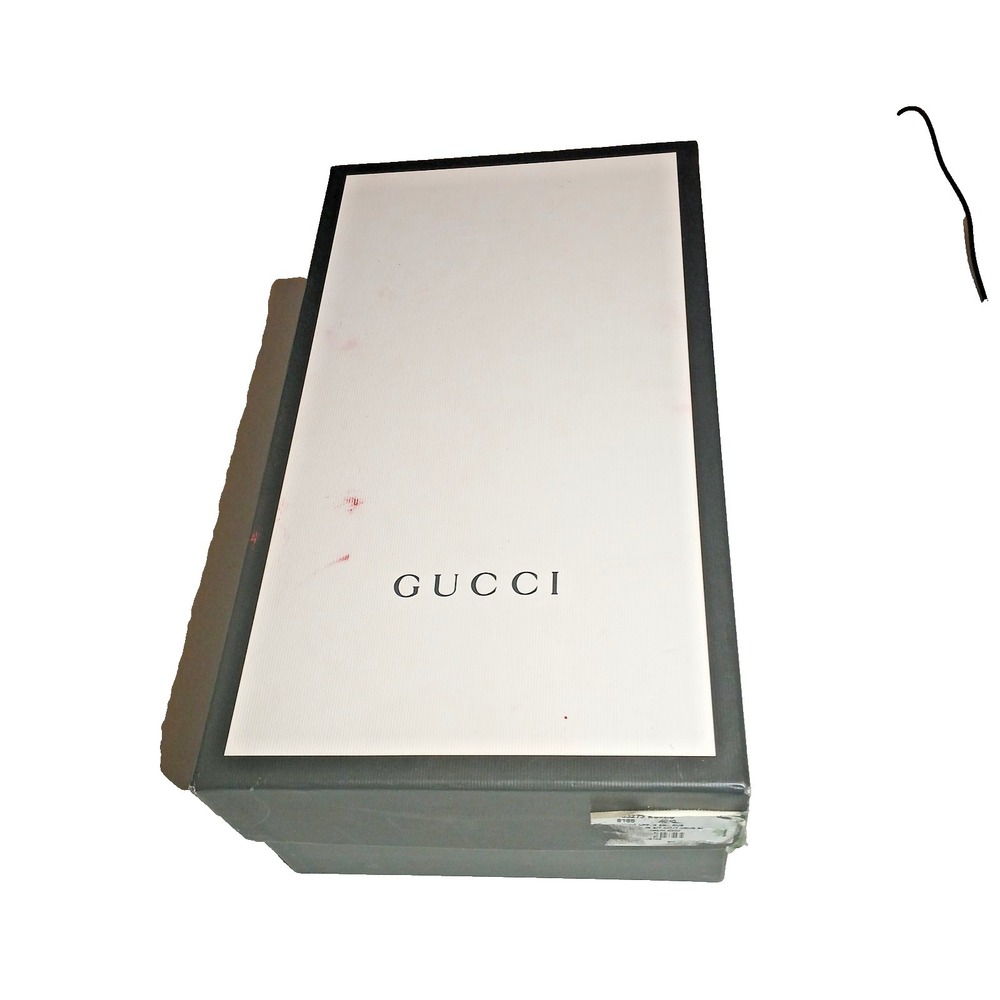 Gucci Silver Glitter Falacer Bee Low Top Sneakers, 9.5 Men's / 11 Women's - Picture 11 of 13